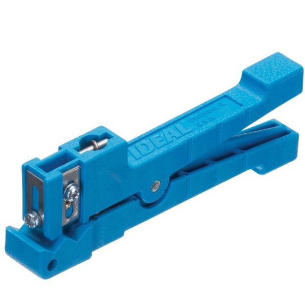 Picture of Blue Adjustable Blade Ringer Stripper up to 6.4mm Diameter