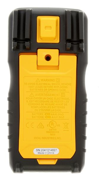 Picture of 600V Auto Range Multimeter 600V AC/DC CAT III Rating
