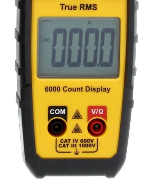 Picture of 200A AC/DC TRMS TightSight Fork Meter CAT IV 600V & CAT III 1000V Rating