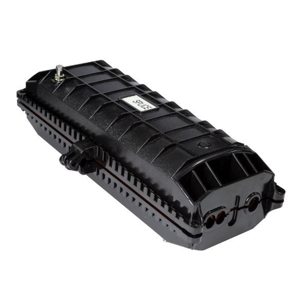 Picture of 24 Fibre Inline Enclosure. IP68 Integrated Airtight & Waterproof Seal