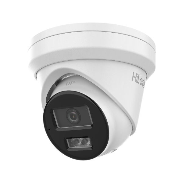 Picture of 6MP IP POE Turret Camera w/ 4mm Fixed Lens. H265. IR up to 30m. Built-in Audio Mic.