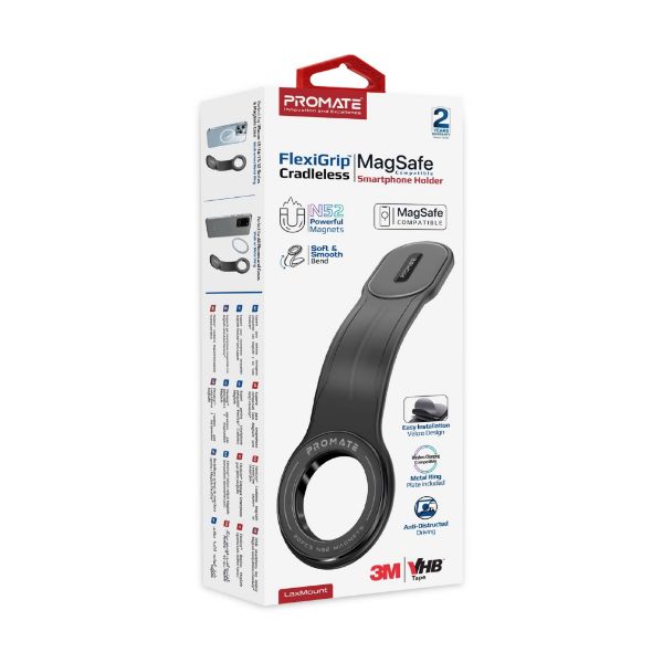 Picture of FlexGrip Cradleless MagSafe InCar phone Dashboard Holder. Secure Anti-slip Mount