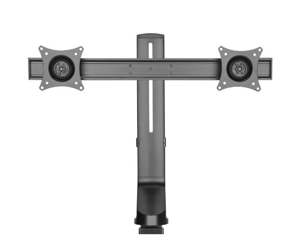 Picture of 17-27'' Dual monitor desk mount Sit/Stand workstation Compatible. Max load 7Kgs.