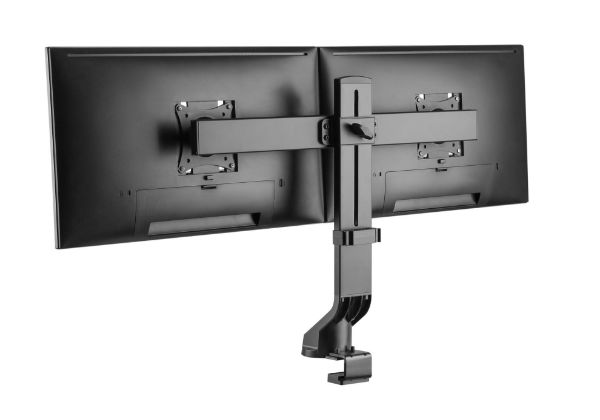 Picture of 17-27'' Dual monitor desk mount Sit/Stand workstation Compatible. Max load 7Kgs.