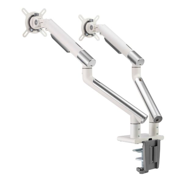 Picture of 17-32'' Premium Dual Slim Aluminium Spring-Assisted Desk Mount Monitor Arm.