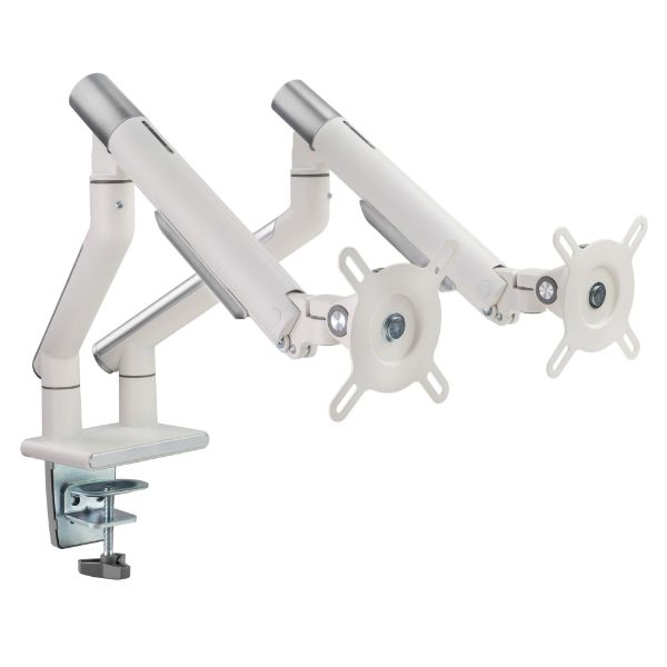 Picture of 17-32'' Dual Premium Slim Aluminium Spring-Assisted Desk Mount Monitor Arm.
