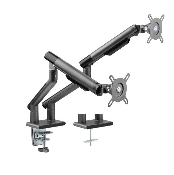Picture of 17-32'' Dual Premium Slim Aluminium Spring-Assisted Desk Mount Monitor Arm.
