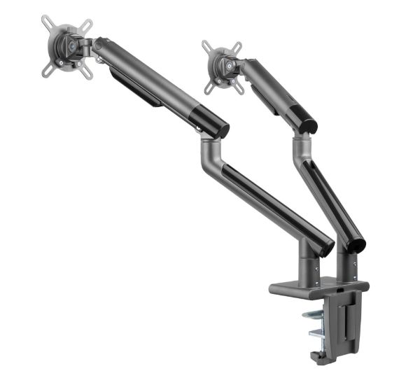 Picture of 17-32'' Dual Premium Slim Aluminium Spring-Assisted Desk Mount Monitor Arm.