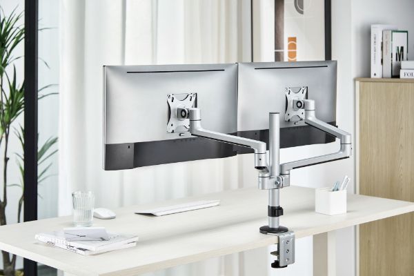 Picture of 17''-32'' Dual Arm Premium Articulating Monitor Mount Arm Extension 447mm