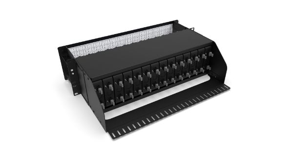 Picture of 3U 19'' 14 Slots LGX Modular Frame Up to 336 Fibre Optic in LC