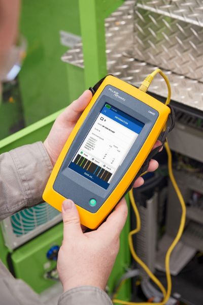 Picture of LinkIQ Cable Network Tester Kit. Intellitone Probe Remote IDs 1-7 Cat6a