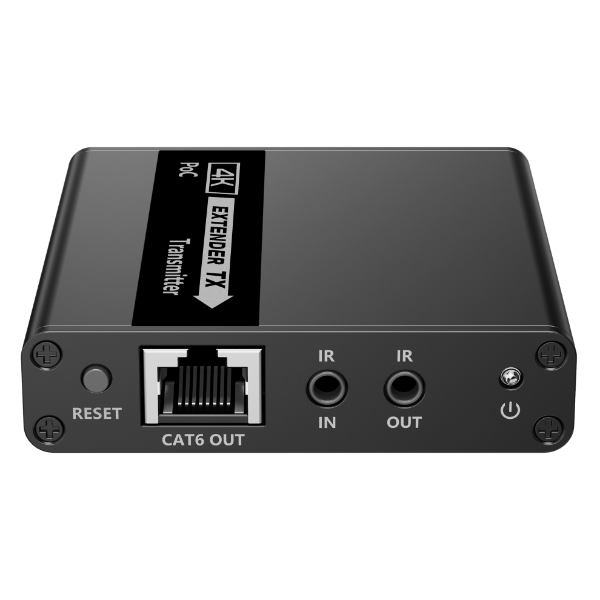 Picture of HDMI & IR Extender Kit over Cat6/6a/7 up to 4K@30Hz. Zero Latency Send Signal up to 70m