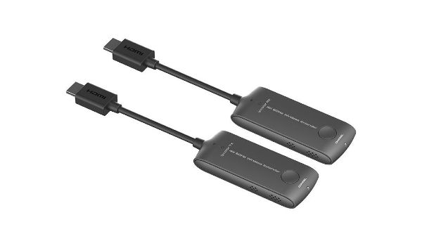 Picture of 4K Mini Wireless HDMI to HDMI Extender up to 4K@60Hz for 20m. Low Latency