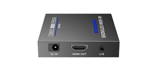 Picture of HDMI 2.0 Extender over Cat6/6e Kit w/ PoC for Rx. Supports up to 4K@60Hz. Zero