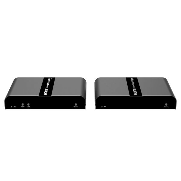 Picture of 4K HDMI Extender w/ KVM Support Over Single CAT6/6A/7 Mouse & Keyboard Ext via USB