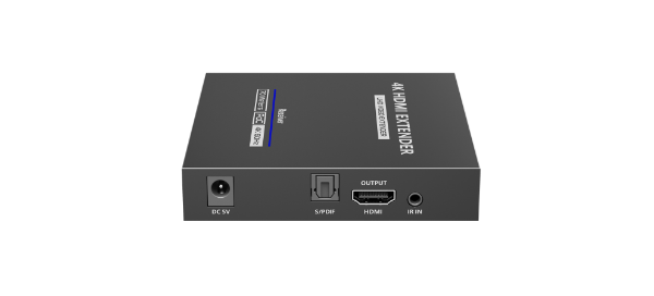 Picture of HDMI 2.0 POC Extender Over Cat6/6a. Supports up to 4K@60H Zero Latency. Two Way IR. HDMI