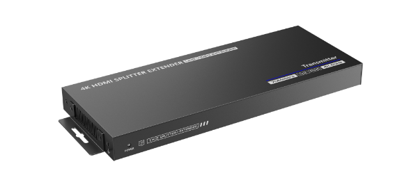 Picture of 1-In-2-Out 4K@60Hz HDMI Extender. 1x HDMI 2x RJ45 out Compatible w/ CAT6/6a/7 Cables