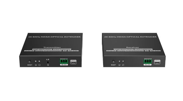 Picture of 4K@60Hz 40KM HDMI Over IP Optical Extender. One-to-many Connections