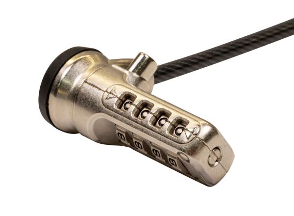 Picture of 2m Locking Security Cable for use w/ Kensington Security Slot. Easy to Instal