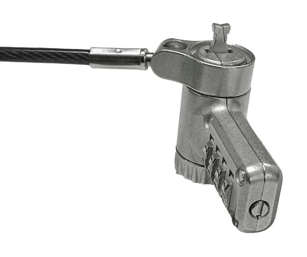 Picture of 2m UniverOne-for-All Locking Security Cable 4-Digit Resettable Combo Lock