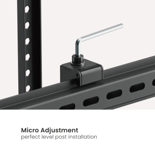 Picture of 55''-105'' Tilt Heavy-Duty TV Wall Mount Bracket Anti-Theft Locking Hole (Padlock NOT Inc)