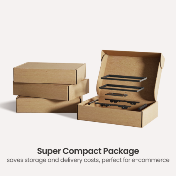 Picture of 43''-95'' Tilt Slim TV Wall Mount Supports Up to 75Kgs Automatic Spring Locks