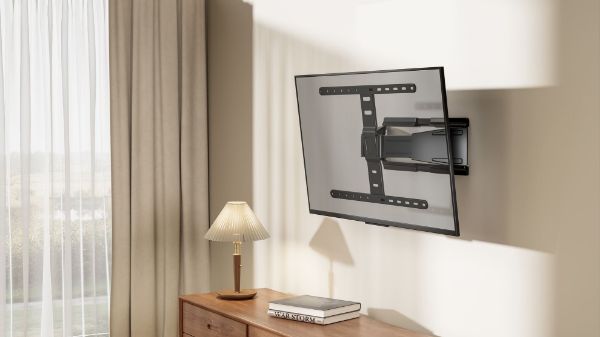 Picture of 43''-90'' Full Motion Ultra-Slim Wall Mount Bracket VESA Support up to 600x400