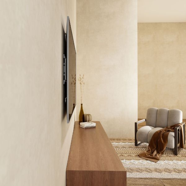 Picture of 43''-90'' Full Motion Ultra-Slim Wall Mount Bracket VESA Support up to 600x400