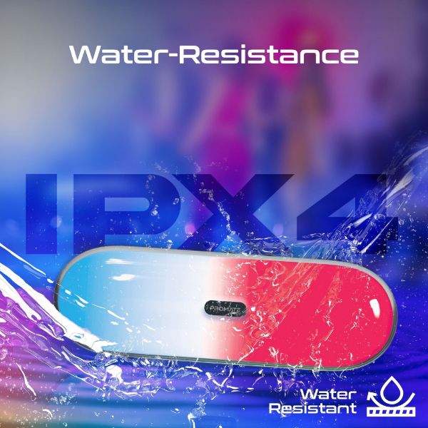 Picture of 10W Wireless HD Bluetooth Portable Speaker LED Lighting. Built-in 2200mAh Battery