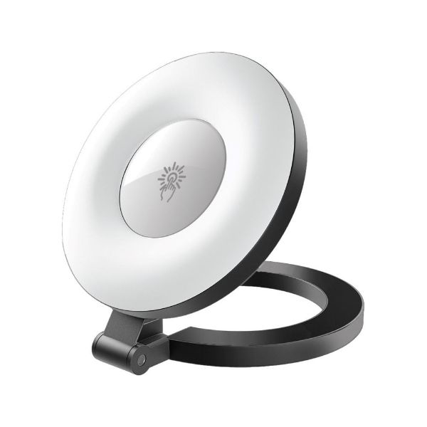 Picture of Ultra-Slim LED MagSafe Rechargeable Ring Light. 3 LED Modes 180 Degree Angle