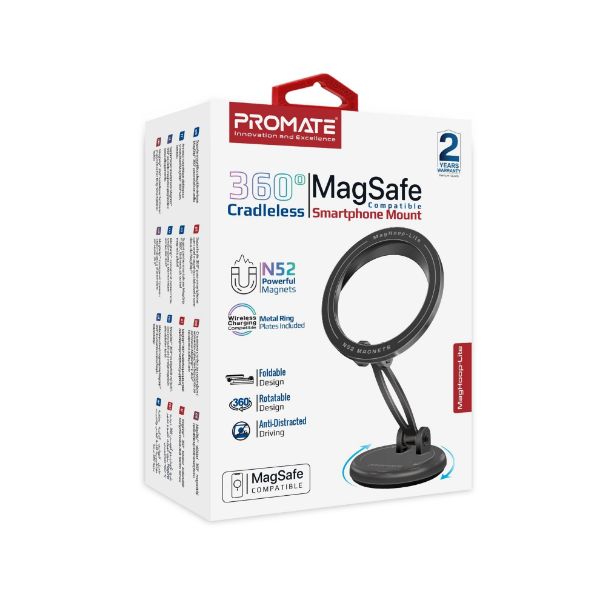 Picture of 360 Cradeless MagSafe Height Adjustable Magnetic Smartphone Mount.