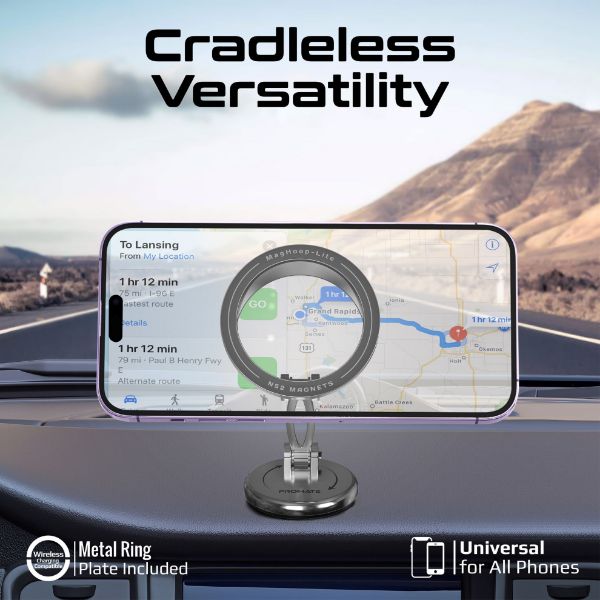 Picture of 360 Cradeless MagSafe Height Adjustable Magnetic Smartphone Mount.