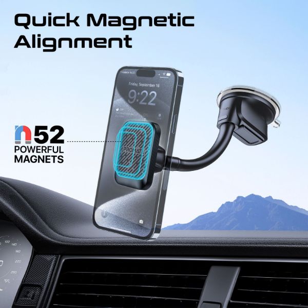 Picture of SecureGrip 360 Cradleless Flexible Magnetic phone Mount Holder.