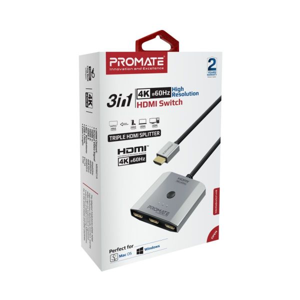 Picture of 3-in-1 Triple HDMI Switch