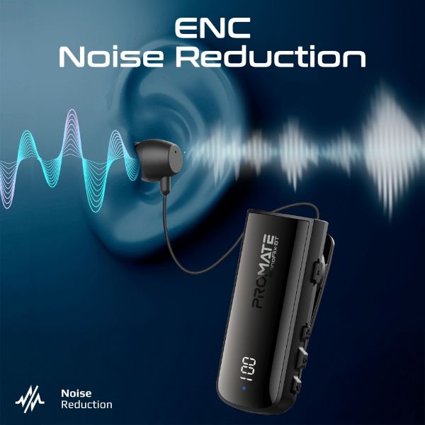 Picture of Mono Bluetooth Earphone w/ Dynamic HD Sound & Built-in Mic Retract Earphone