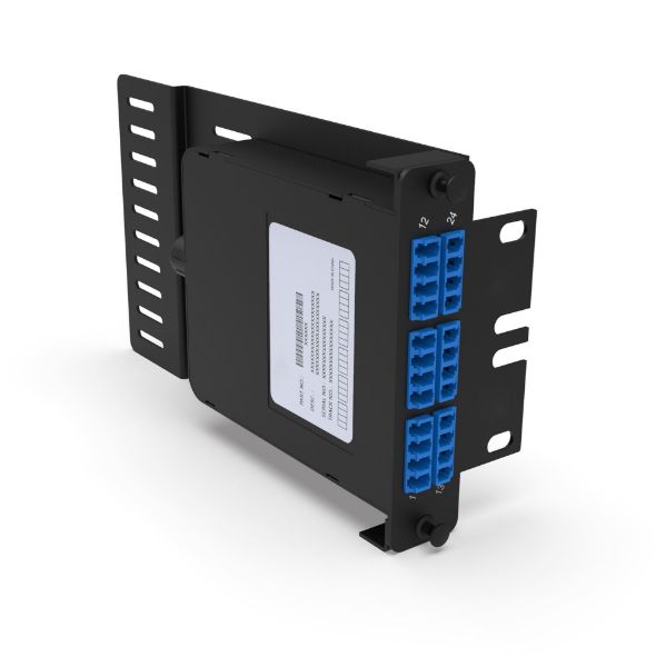 Picture of Zero RU Bracket for FPP-x Fibre Plates Modules Unloaded Free up Extra Space