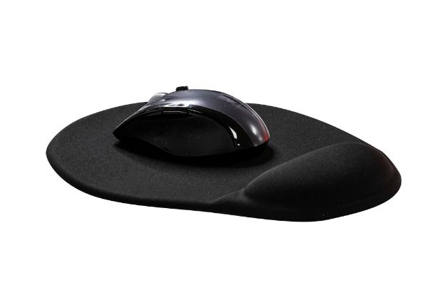 Picture of Ergonomic Mouse Pad w/ Supporting Gel Palm Rest