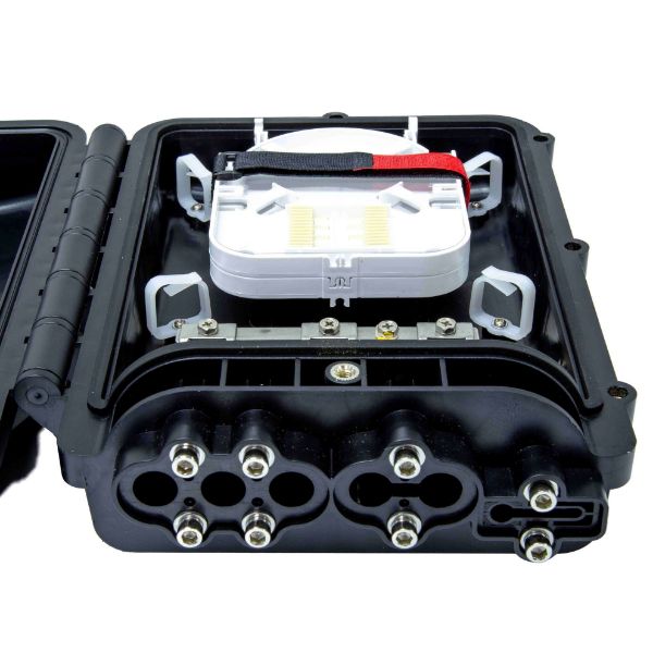 Picture of 24 Outdoor IP68 Fibre Dome Enclosure (2 Trays x 12 Fibers)