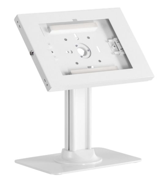 Picture of Anti-Theft Enclosed Countertop Tablet Kiosk Stand Anti-skid Pad Prevent Scraches