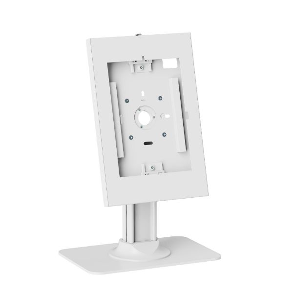 Picture of Anti-Theft Enclosed Countertop Tablet Kiosk Stand Anti-skid Pad Prevent Scraches