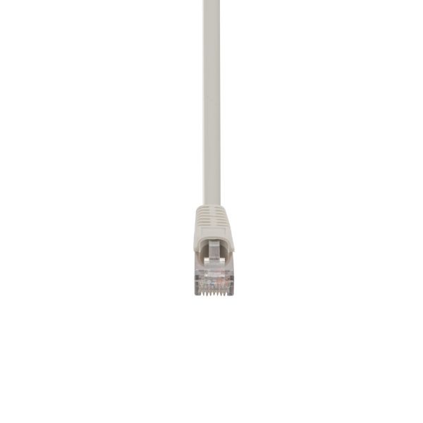 Picture of 10m Cat6 Beige STP Patch Lead T568A 26AWG Shielded Plug.