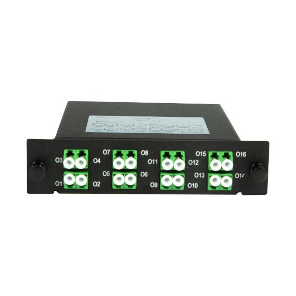 Picture of PLC Fibre Optic 2:16 LC/APC Splitter NON-Cassette Rear Input Module 2x IN & 16x Out