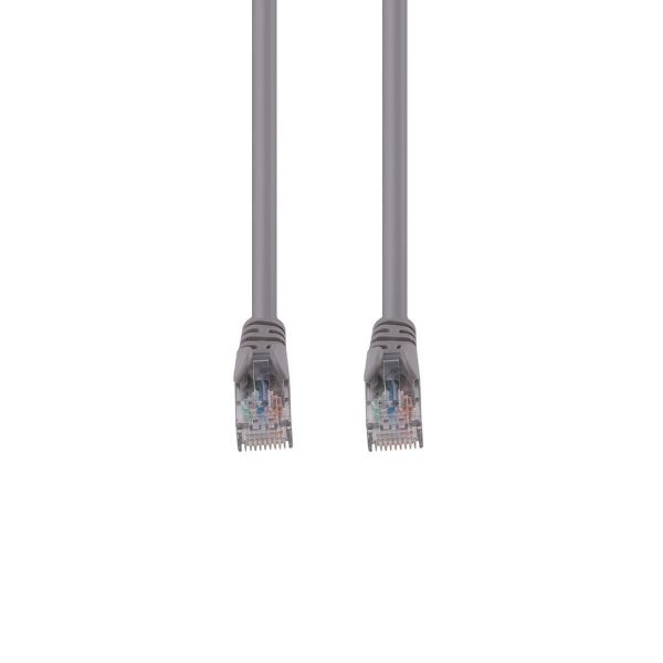 Picture of 0.Cat6 Grey UTP Patch Lead T568A 250MHZ 24AWG Unshielded Plug.