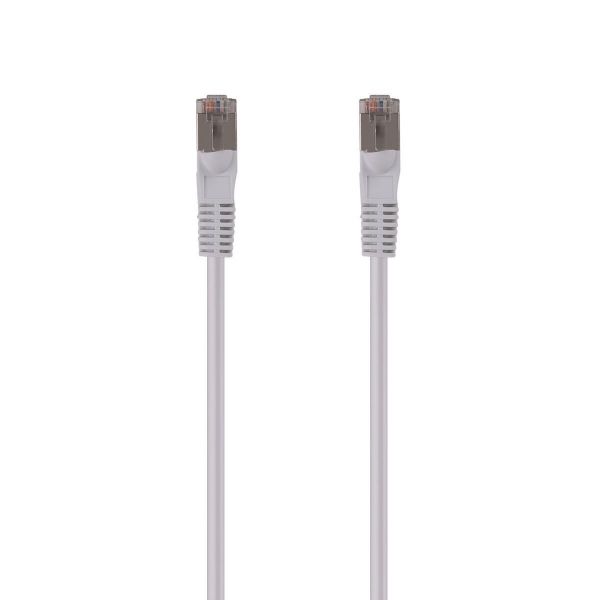 Picture of 40m Cat6A S/FTP White 10G Patch Lead 26AWG 500MHz Shielded Plug. Cat6 Augmented