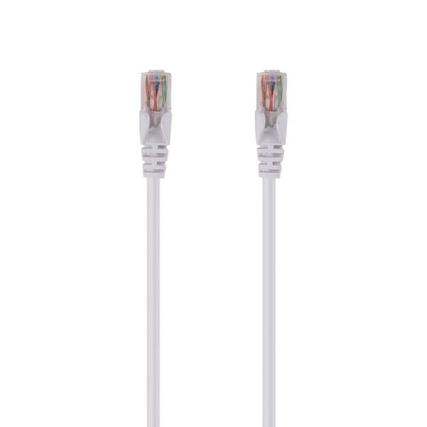 Picture of 0.5m Cat6 White UTP Patch Lead T568A 250MHZ 24AWG Unshielded Plug.