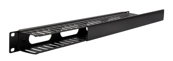 Picture of 19'' Plastic Finger Cable Management Bar Supplied w/ Cage Nuts 49.5mm Deep