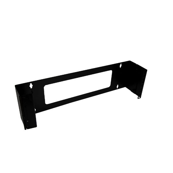 Picture of 2U 100mm Deep 19'' Hinged Wall Mount Bracket