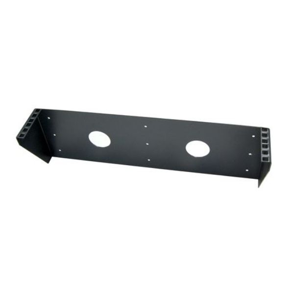 Picture of 2RU Vertical Wall Mount Bracket Dimensions: 488 x 153 x 95mm Supports up to 30Kgs