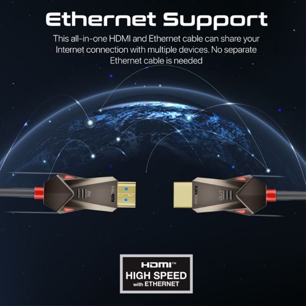 Picture of 1.5m Ultra-High Definition (UHD) 2.0 HDMI Cable. Supports 4K@60Hz (4096x2160).