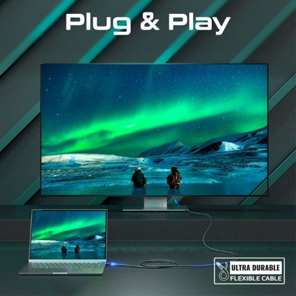 Picture of 1.5m Ultra-High Definition (UHD) 2.0 HDMI Cable. Supports 4K@60Hz (4096x2160).